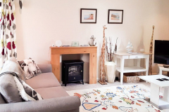 Betula House Lounge Fireplace