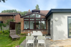 Betula House Garden and Rear of House Conservatory