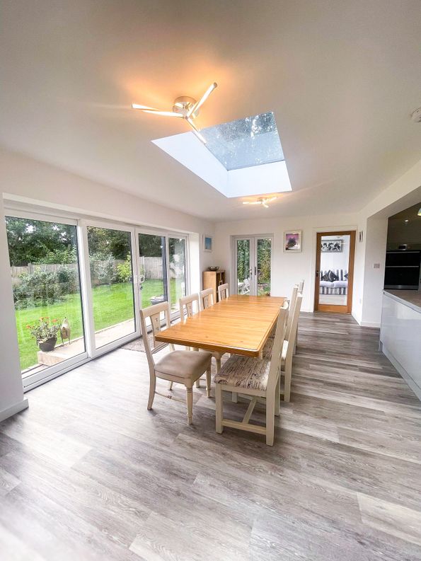 Betula House Image of the dining table area