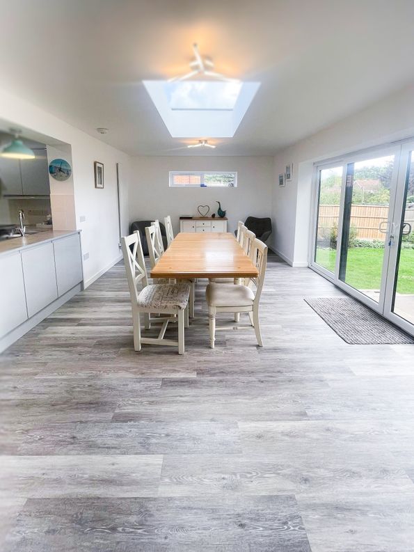 Betula House Image of the dining table area